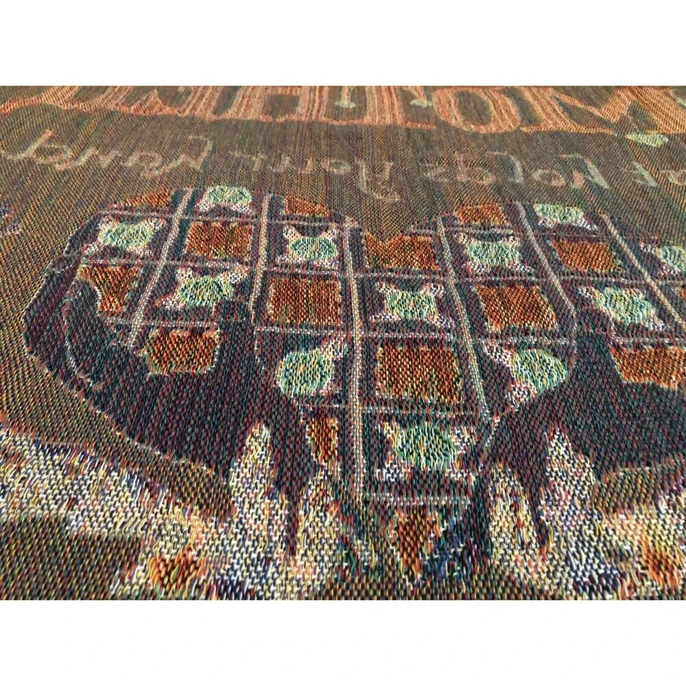 VTG Rug Barn Mother First Holds Your Hand Tapestry 60